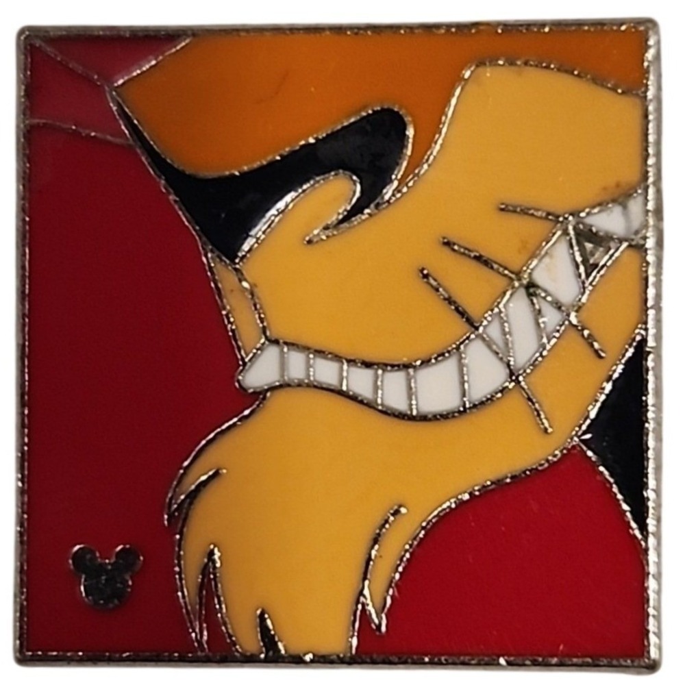 Disney Scar Lion King Hidden Mickey Pin 2013 Series 119762 Square Enamel Villain